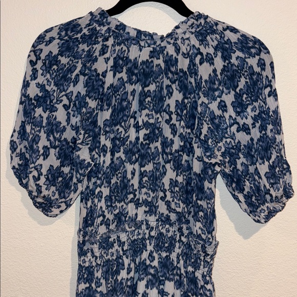 Rails Fiorella Dress Floral Blue Women's Dress Small - Picture 10 of 11